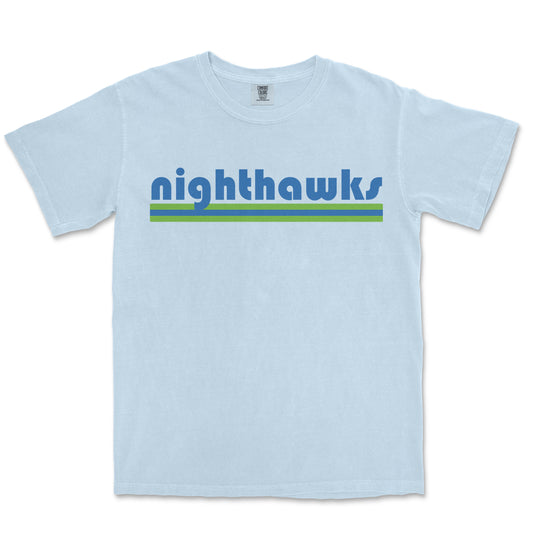 Retro Striped Tee: Nighthawks CUSTOM