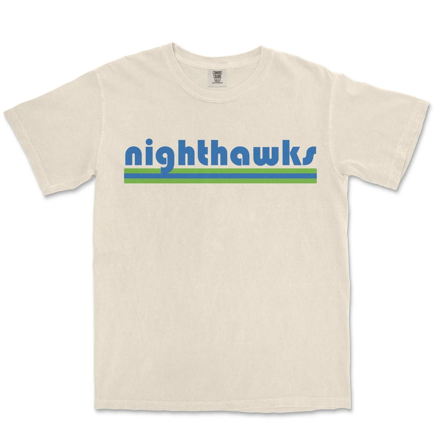 Retro Striped Tee: Nighthawks CUSTOM